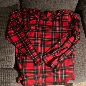 Plaid cardigan
